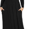 Women'S plus Size Maxi Dresses for Curvy Women Casual Long Dress XL-6XL